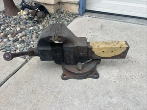 Antiker Morgan Milwaukee 5" Schraubstock Modell 50 - Bild 1 von 6