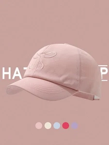 Kids Ponytail Sun Visor Cap UV Protection Outdoor Hat For Girls 3-10 Years UK - Picture 1 of 9