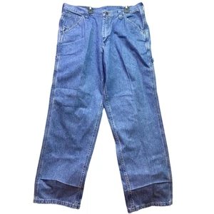 Lee Dungarees Jeans Mens 38x32 Carpenter Gorpcore Utility Workwear Streetwear - Picture 1 of 8