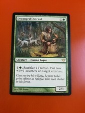 1x Deranged Outcast | Dark Ascension | MTG Magic Cards