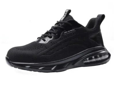 scarpe antinfortunistica S3 da lavoro uomo donna leggere traspirante sneakers - Immagine 1 di 4