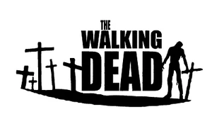 Decal Vinyl Truck Car Sticker - Zombie The Walking Dead Graveyard - Picture 1 of 2