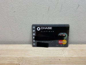 Chase Platinum MasterCard translucent Card ~ expired 2007 B73 - Picture 1 of 2
