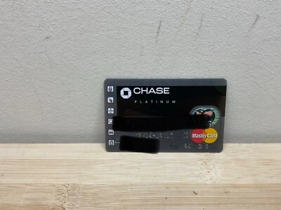 Chase Platinum MasterCard translucent Card ~ expired 2007 B73 - Image 1 of 2