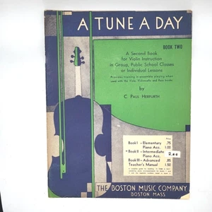 Libro de dos segundos para violín libro de día de atún - Imagen 1 de 5