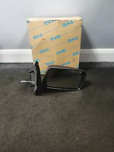 FORD FIESTA MK3 O/S DRIVERS SIDE DOOR MIRROR MANUAL - Picture 1 of 2