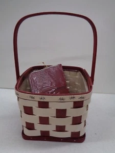 Combo de utensilio Longaberger Summertime Celebrations rojo blanco a cuadros HORMIGAS - Imagen 1 de 7