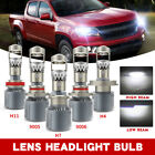 H7 H4 Mini Bi-LED Projector LED Lens Hi/Lo Beam Bulb Headlight Retrofit LHD RHD
