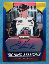 KEVIN HARVICK 2019 PANINI PRIZM SCRIPTED SIGNATURES PRIZMS RAINBOW  5/5 MADE