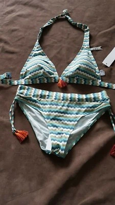  NEU Esprit Bikini - Set Oberteil 75 B Slip 38 hose - Bild 1 von 4