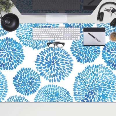 Schreibtischunterlage Zuhause bruchsicher geruchlos Japanisches Design 100x50 - Bild 1 von 4