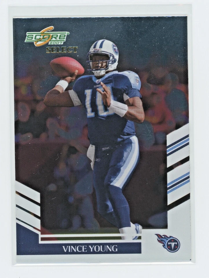 VINCE YOUNG 2007 SCORE SELECT BASE CARD  #240  TENNESSEE TITANS - Image 1 of 2
