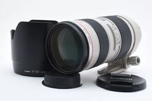 Canon EF 70-200mm F/2.8 L IS USM Lens + Hood  from Japan #L3499 Zoom 77 mm - Picture 1 of 12