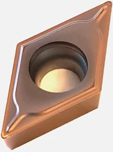 10x  DCMT 11T304-MM  (M30)  Wendeplatten für Edelstahl Bearbeit - Bild 1 von 2