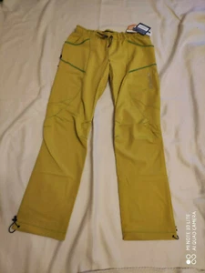 UCRAFT "Xlite Bouldering Rock Climbing Yellow Knickers Size S (42-44) Breathable - Picture 1 of 5