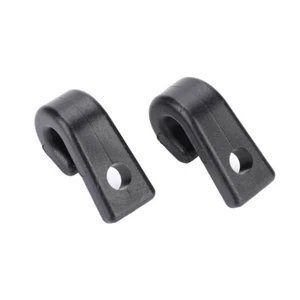 1 Pair Plastic J Shape Screws Lashing Hook J Hooks For Kayaks Canoe AG - Picture 1 of 7