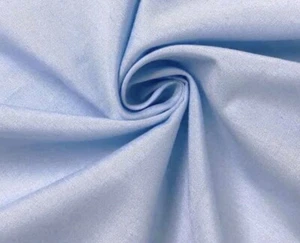 Hellblauer Baumwollstoff 45 Zoll Breite Meterware - Bild 1 von 1
