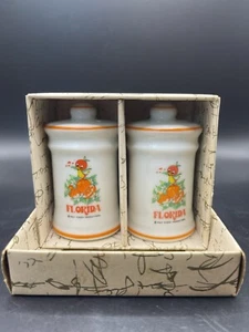 FLORIDA ORANGE BIRD” Walt Disney Productions - Salero y pimentero con caja - Imagen 1 de 7