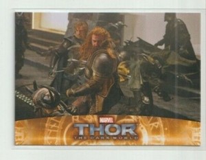Marvel MCU Thor The Dark World Movie Trading Card #43 Ray Stevenson Volstagg