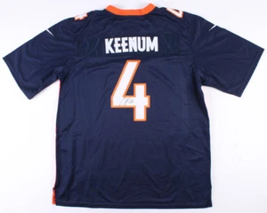 Case Keenum Signed Broncos Custom On Field Style Jersey (JSA COA)Denver #1 Q.B. - Picture 1 of 5
