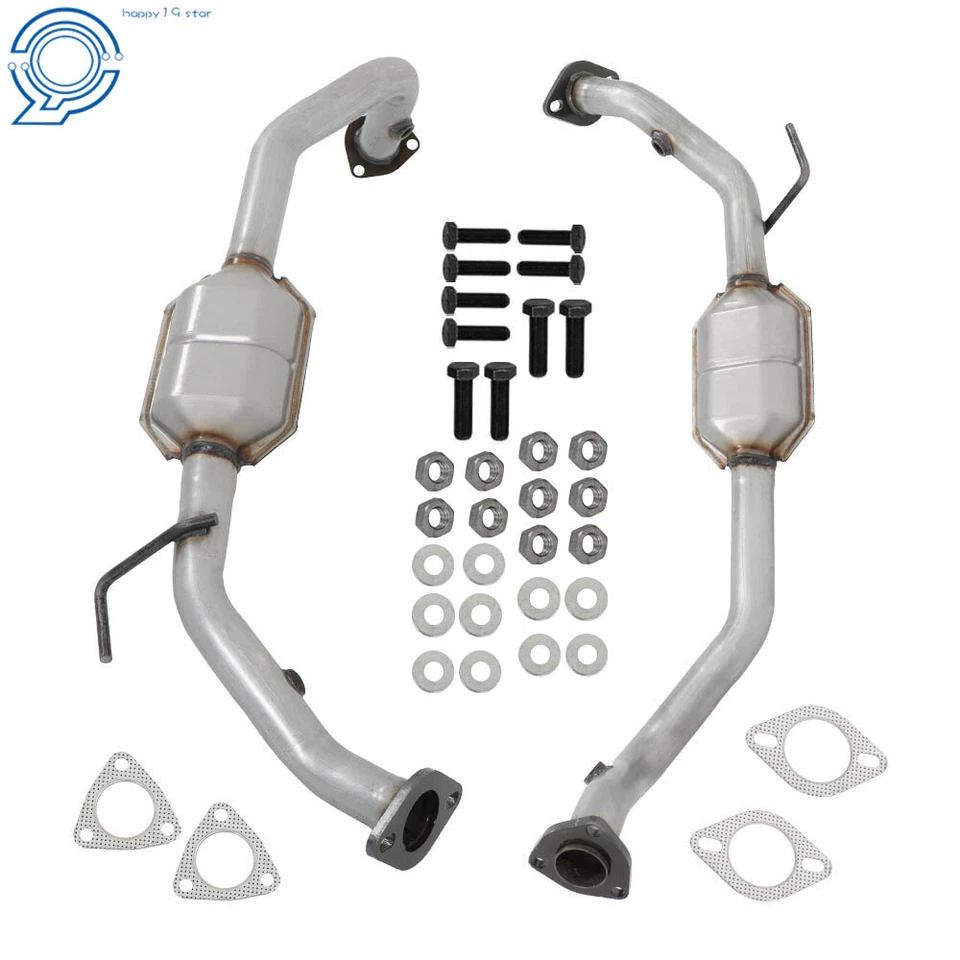 LH+ RH Catalytic Converter Set For 1998-2002 Isuzu Rodeo ＆ 1998-1999 Amigo 3.2L - Изображение 1 из 4