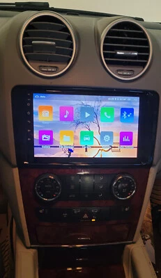 Para 2007-11 MERCEDES-BENZ ML350 GL450 ANDROID 15 RADIO estéreo WIRELESS CARPLAY Foto 1 de 4