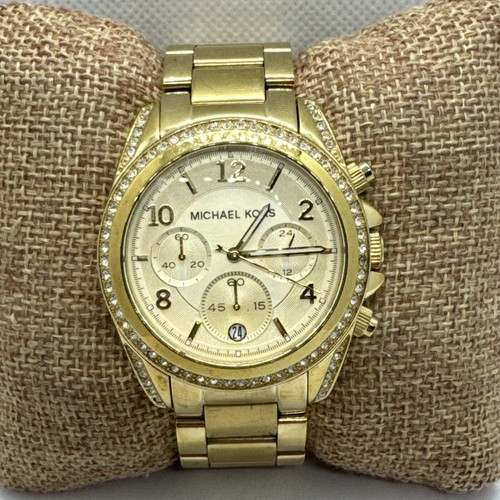 Michael Kors Blair MK5166 Orologio Analogico Da Donna Oro Acciaio Inox JNA591