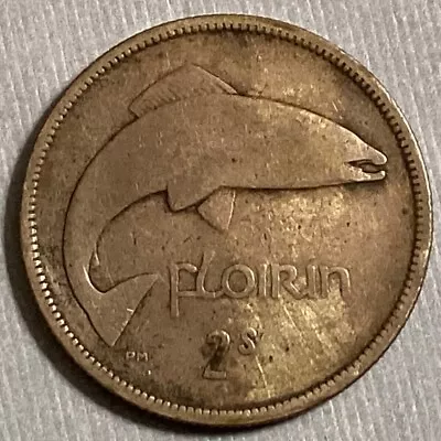 1933 Ireland  Silver Florin - FREE US SHIPPING cd - Image 1 of 2