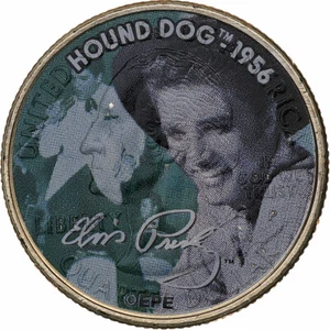 [#1272621] United States, Quarter, Tennessee, Elvis Presley - Hound Dog, 2002 - Picture 1 of 2