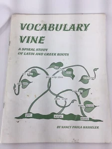 Hasseler Publishing Homeschool Textbook Latin Greek Roots Vine Vocabulary - Imagen 1 de 11