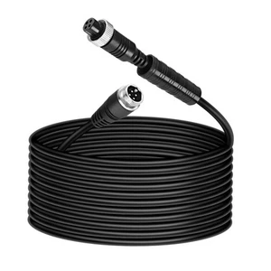 Car 4-Pin Aviation Video Extension Cable Backup Camera Automotive Wire Male t... - Picture 1 of 8