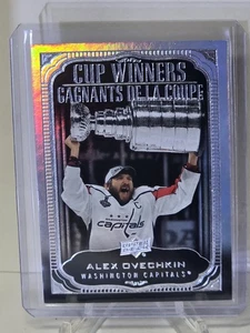 Alex Ovechkin #CW15 Upperdeck Stanley Cup Winners Foil Hockey Card NM/M - Picture 1 of 2