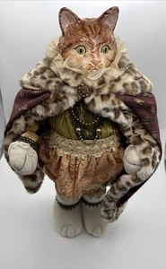 "Muñeca gato de pie vintage Wayne Kleski Katherine's Collection 21"" meowxastic" - Imagen 1 de 22
