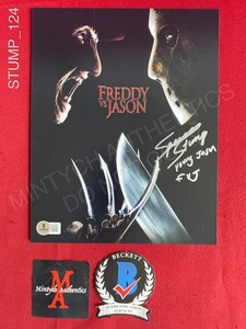 Foto autografiada de Spencer Stump Freddy vs Jason 8x10 Jason Voorhees Beckett certificado de autenticidad - Imagen 1 de 1
