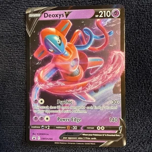 Deoxys V SWSH266 SWSH: Sword & Shield Promo Cards Holo - Picture 1 of 3