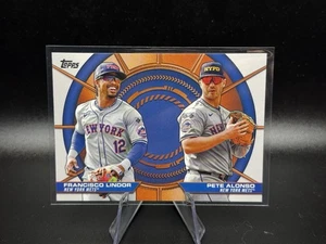 2025 Topps #DD-5 Francisco Lindor / Pete Alonso Dynamic Duos - Picture 1 of 2