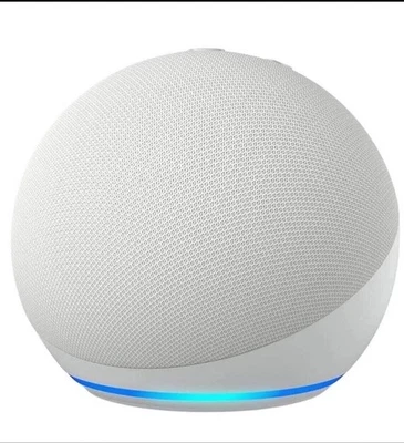 NEW - Echo Dot (4th Gen, 2020 release) | Smart speaker with Alexa glacier white  - Image 1 of 4