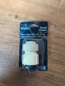 Nuevo Genova Universal Ablandador de Agua Adaptador Hembra 1" fip x 3/4" - Imagen 1 de 2