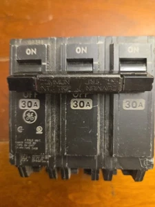 GE Industrial THQB32030 30A 240V 3P Circuit Breaker - Picture 1 of 5