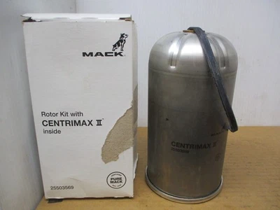 Filtro de aceite genuino Mack 25503569 Centrimax Ultra Plus con junta OE Foto 1 de 4