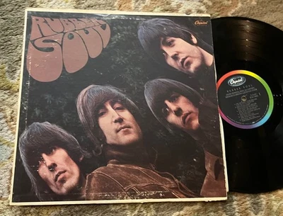 1965 Rock LP - THE BEATLES "Rubber Soul" CAPITOL RECORDS #2442 MONO - Image 1 of 2
