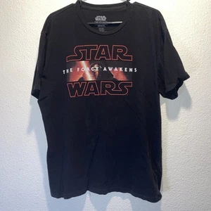 Star Wars The Force Awakens T-Shirt Mens 2XL Black Graphic Tee  - Picture 1 of 5