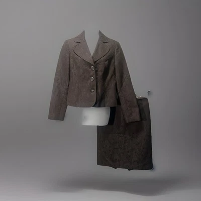 Ann Taylor 女式西装套装西装外套和裙子职业商务服装 6-8 — 第 1/4 张图片