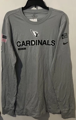 Arizona Cardinals Nike Salute To Service Long Sleeve Shirt Men’s Large NWT NFL - Image 1 of 4