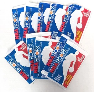 1989/90 Hoops Series 2 Basketball Wax Pack Lot (10-packs) - Picture 1 of 1