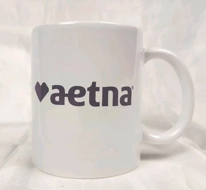 Insurance Sales Rep Promotional Mug Aetna Health Logo Coffee Cup 8 Oz - Picture 1 of 6