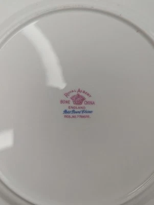 Juego de porcelana de hueso Royal Albert Petit Point 27 piezas - cena y té - Inglaterra vintage Foto 1 de 4