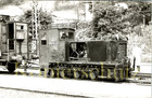 Foto - BBÖ Köf 2092.02 in Zell am See 1954 (ex US/Heeresfeldbahn Typ HF 130 C)