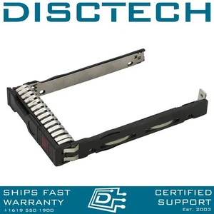 HP HPE 3rd party 727695-001 SFF 2.5" SATA SAS NVMe drive Tray Caddy DL360 G10 - Picture 1 of 6