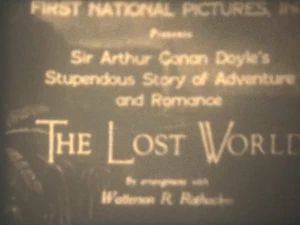 “The Lost World” (1925) 8mm Film, Orig Jurassic Dino Battles, 3 Reels ISSUES, VS - Picture 1 of 24